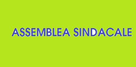 ORARIO INGRESSO ALUNNI 23 MAGGIO 2018 PER ASSEMBLEA SINDACALE SNALS